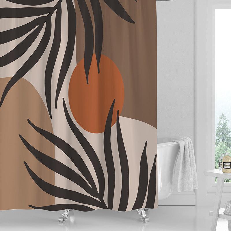 Printed Shower Curtain Waterproof Polyester Shower Curtain - Pacisia