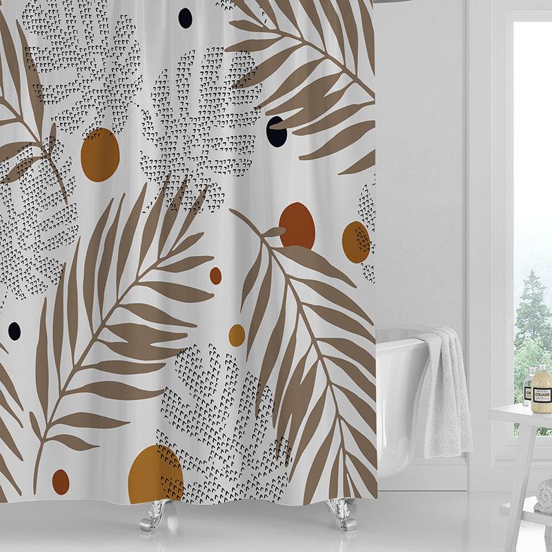 Printed Shower Curtain Waterproof Polyester Shower Curtain - Pacisia