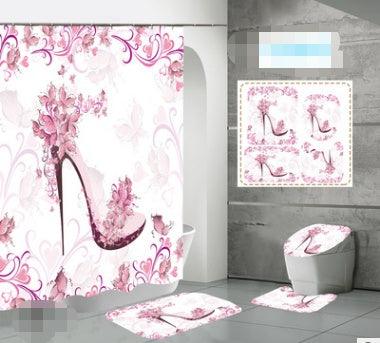 Printed Waterproof Polyester Shower Curtain - Pacisia