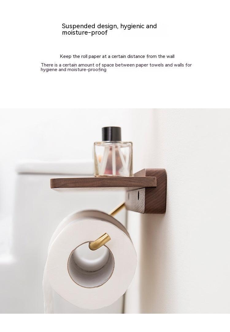 Punch-free Toilet Paper Roll Stand Toilet Wall-mounted Tissue Box - Pacisia
