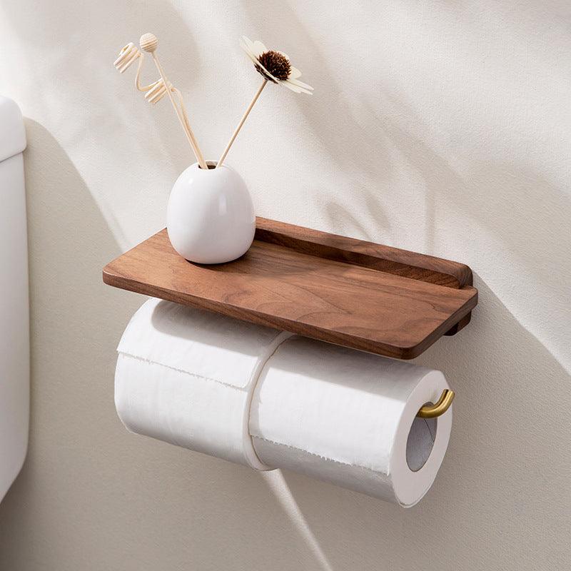 Punch-free Toilet Paper Roll Stand Toilet Wall-mounted Tissue Box - Pacisia