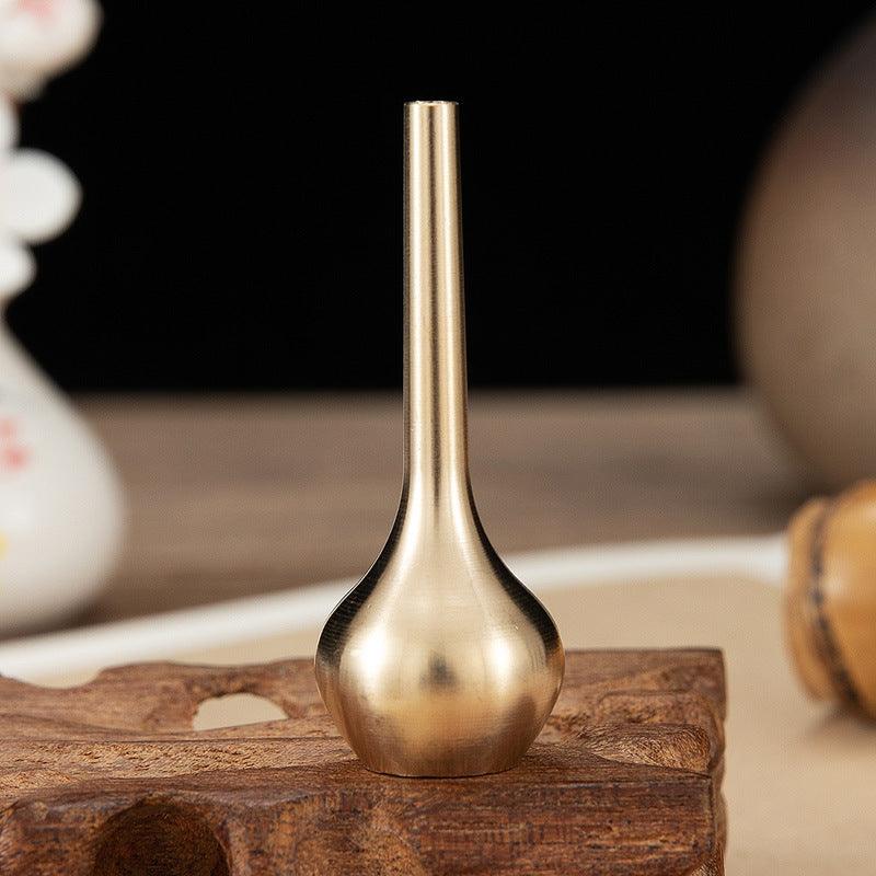 Pure Copper Mini Vase Ornament Copper Decorative - Pacisia