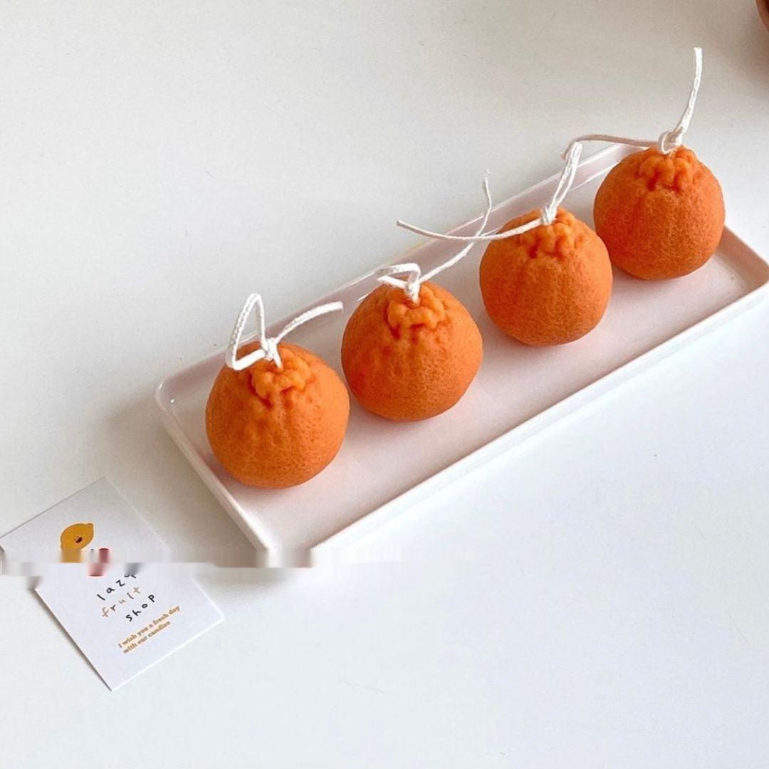 Realistic Fruit Candle - Handmade Soybean & Beeswax Candles for Home Decoration - Pacisia
