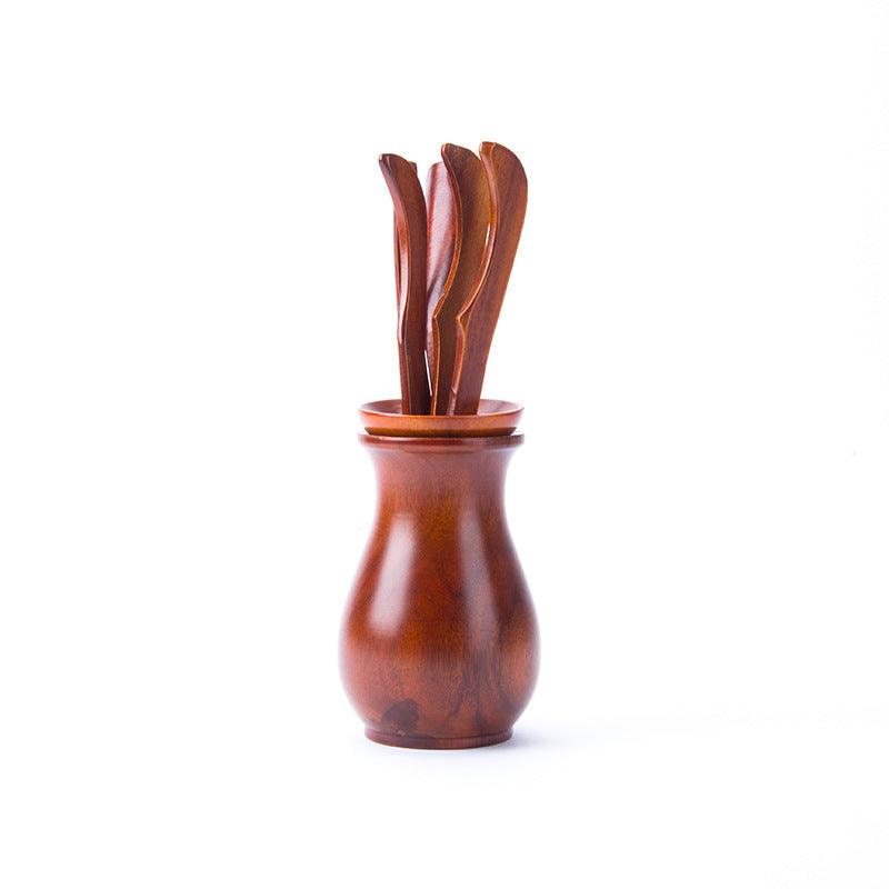 Red sandalwood vase - Pacisia