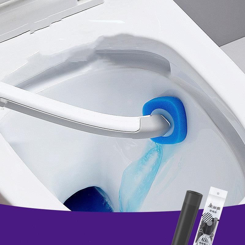 Replaceable Brush Head Toilet Brush Bathroom No Dead Corner Toilet Brush - Pacisia
