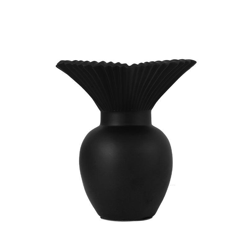 Resin Dried Flower Vase Crafts Home Room Living Room Decorations - Pacisia