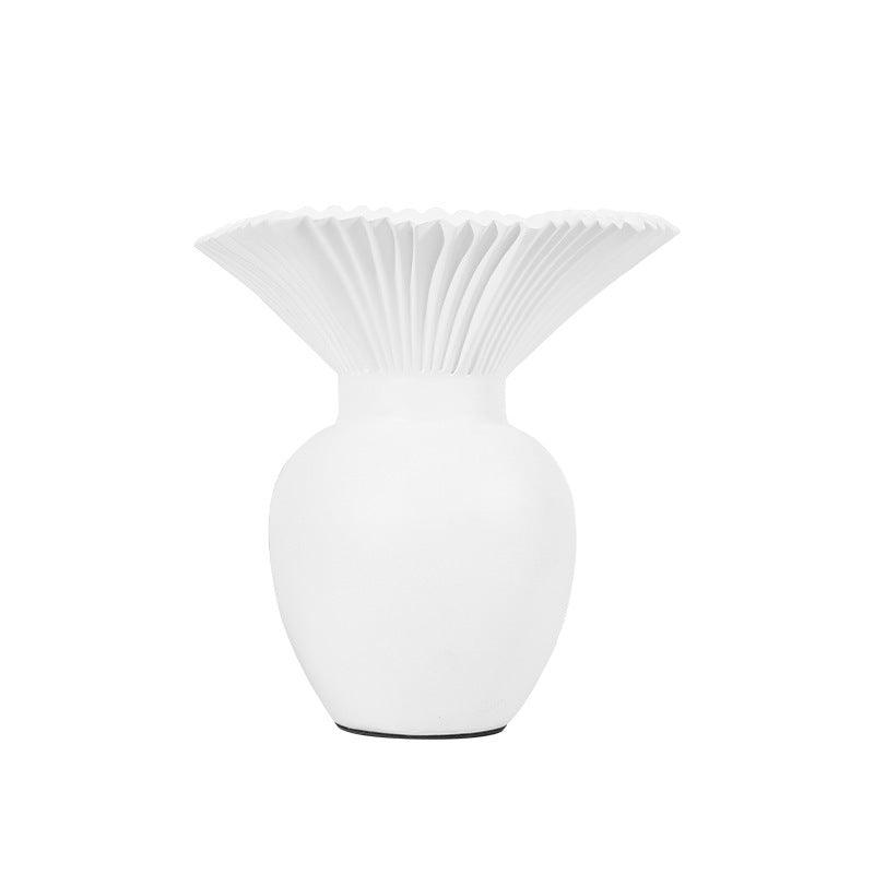 Resin Dried Flower Vase Crafts Home Room Living Room Decorations - Pacisia