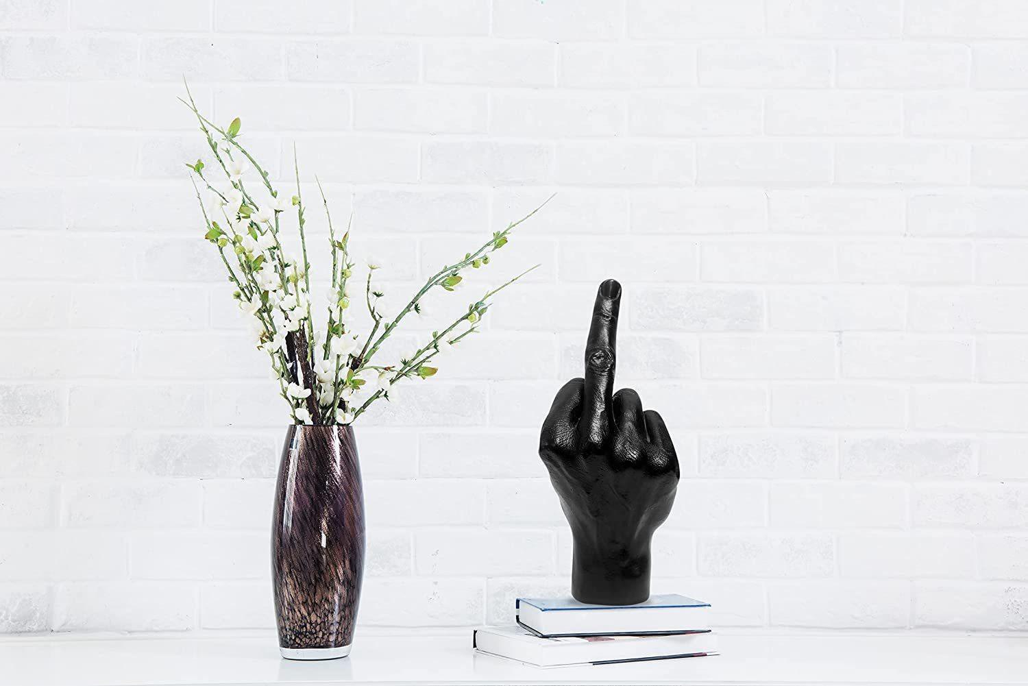 Resin Gesture Desk Statue Finger Sculpture Decorative Personality - Pacisia