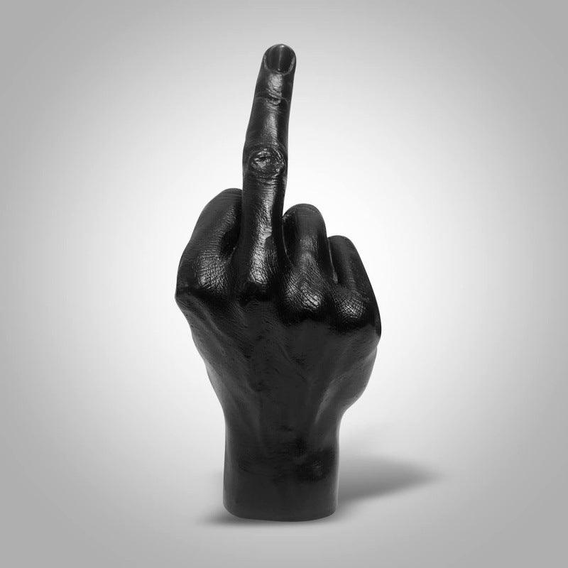 Resin Gesture Desk Statue Finger Sculpture Decorative Personality - Pacisia