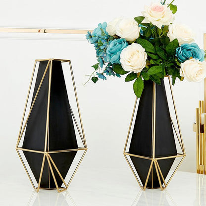 Retro geometric vase - Pacisia