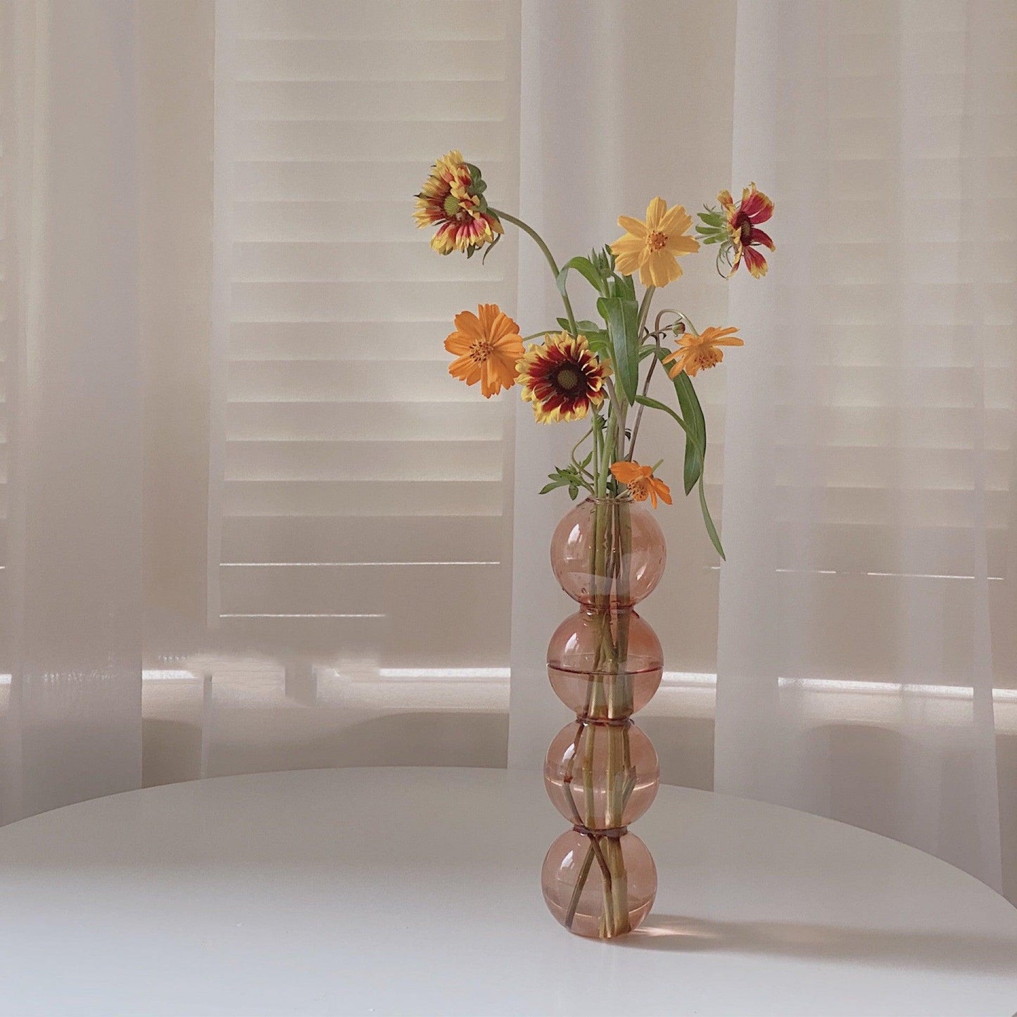 Retro Simple Niche Creative Glass Vase Ornament - Pacisia