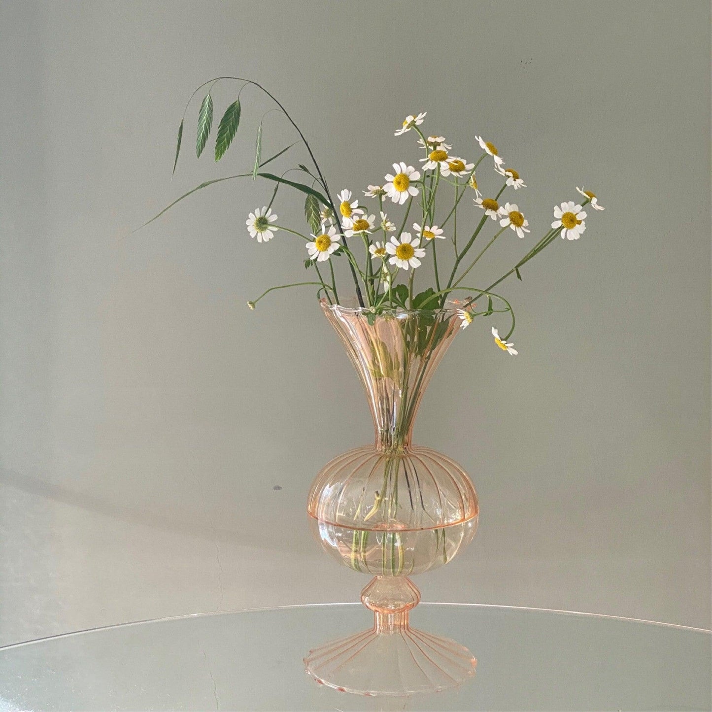 Retro Simple Niche Creative Glass Vase Ornament - Pacisia