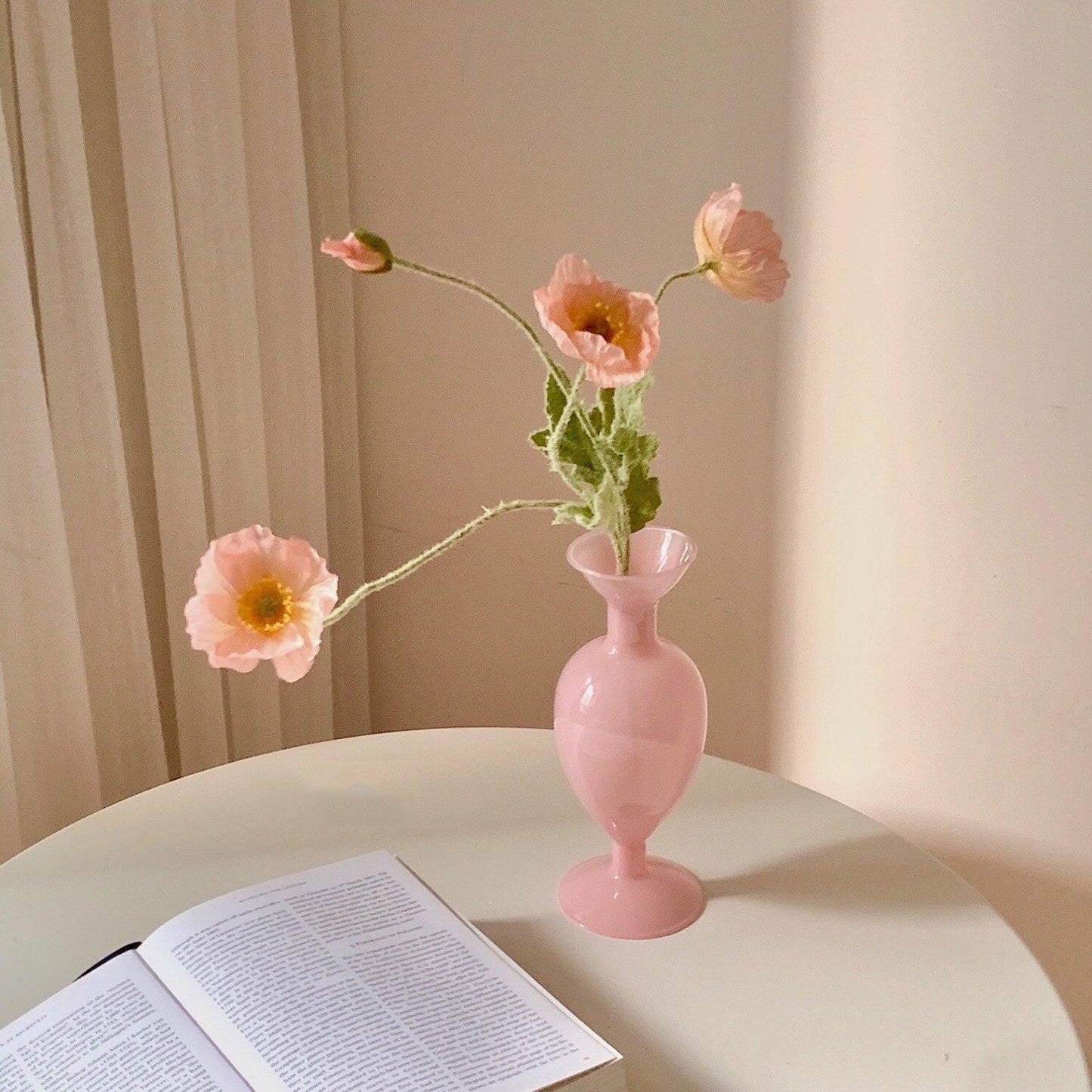 Retro Simple Niche Creative Glass Vase Ornament - Pacisia