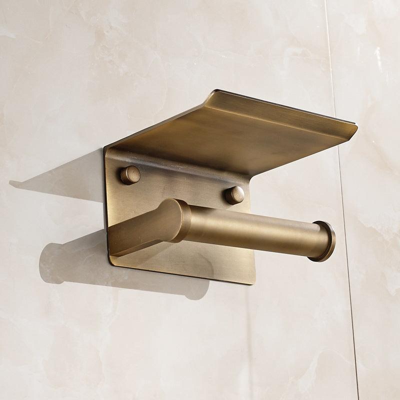 Roll Paper Holder 304 Stainless Steel Bathroom Phone Rack - Pacisia