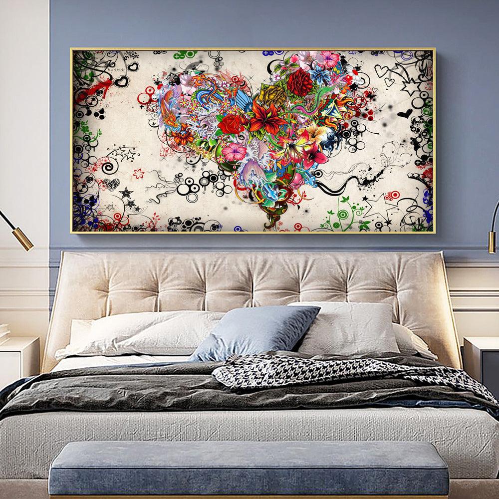 Rose Love Canvas Painting Oil Painting - Pacisia