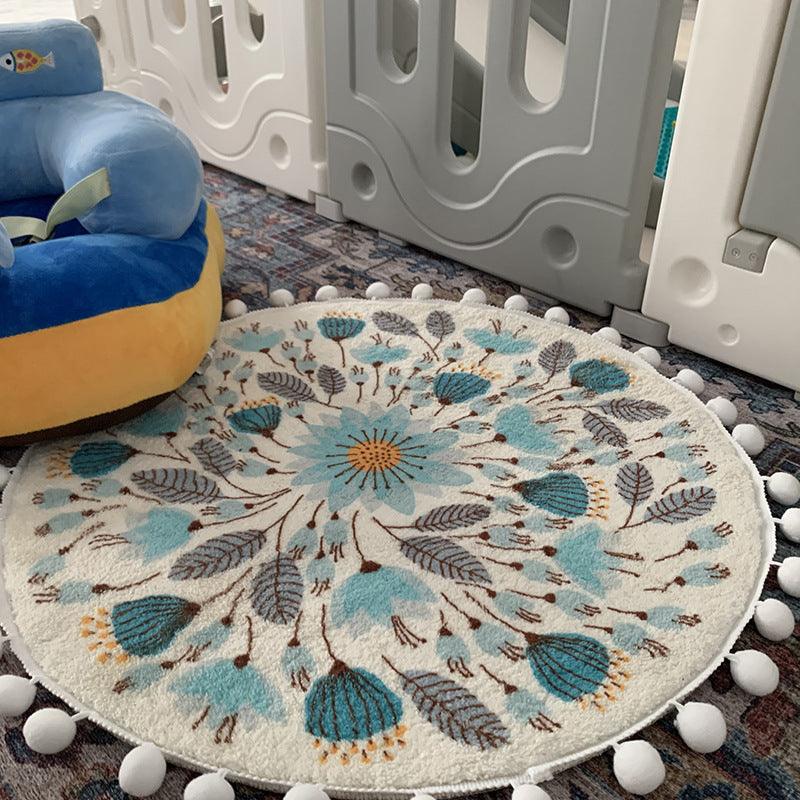 Round Cashmere Carpet For Household Use - Pacisia