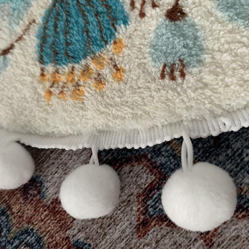 Round Cashmere Carpet For Household Use - Pacisia