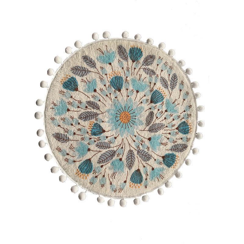 Round Cashmere Carpet For Household Use - Pacisia