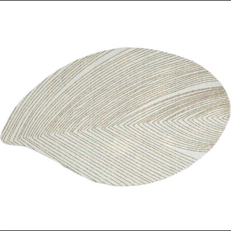 Round Living Room Carpet Bedroom Mirror Bedside Blanket - Pacisia
