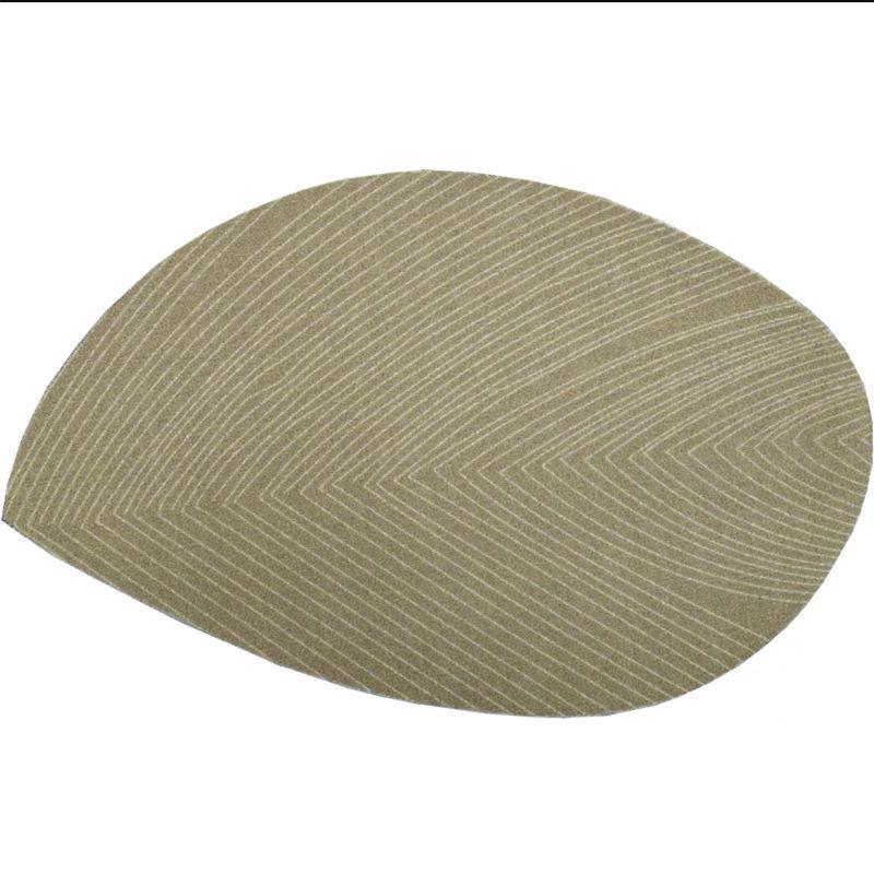 Round Living Room Carpet Bedroom Mirror Bedside Blanket - Pacisia
