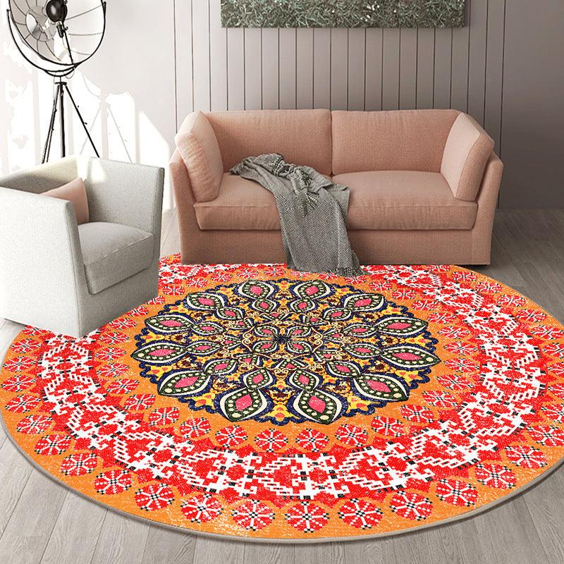 Round Stylish Living Room Rug - Pacisia