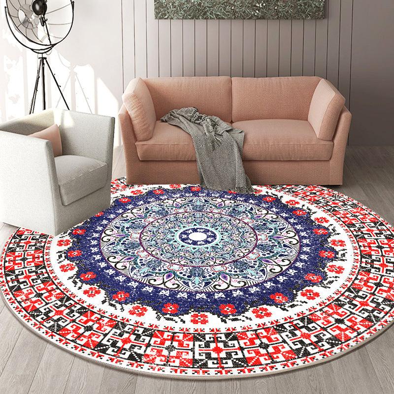 Round Stylish Living Room Rug - Pacisia