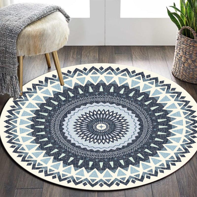 Round Stylish Living Room Rug - Pacisia