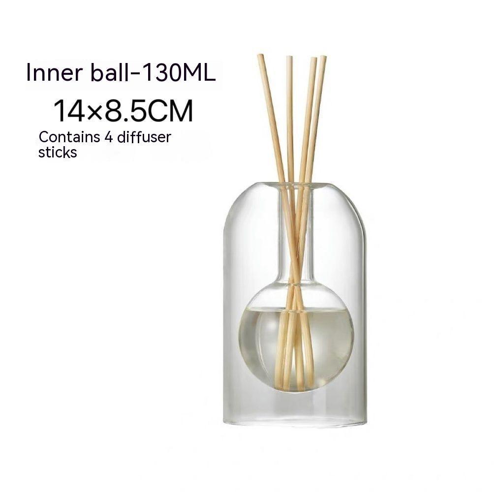 Scented Glass Bottle Simple Unprinted Vase - Pacisia