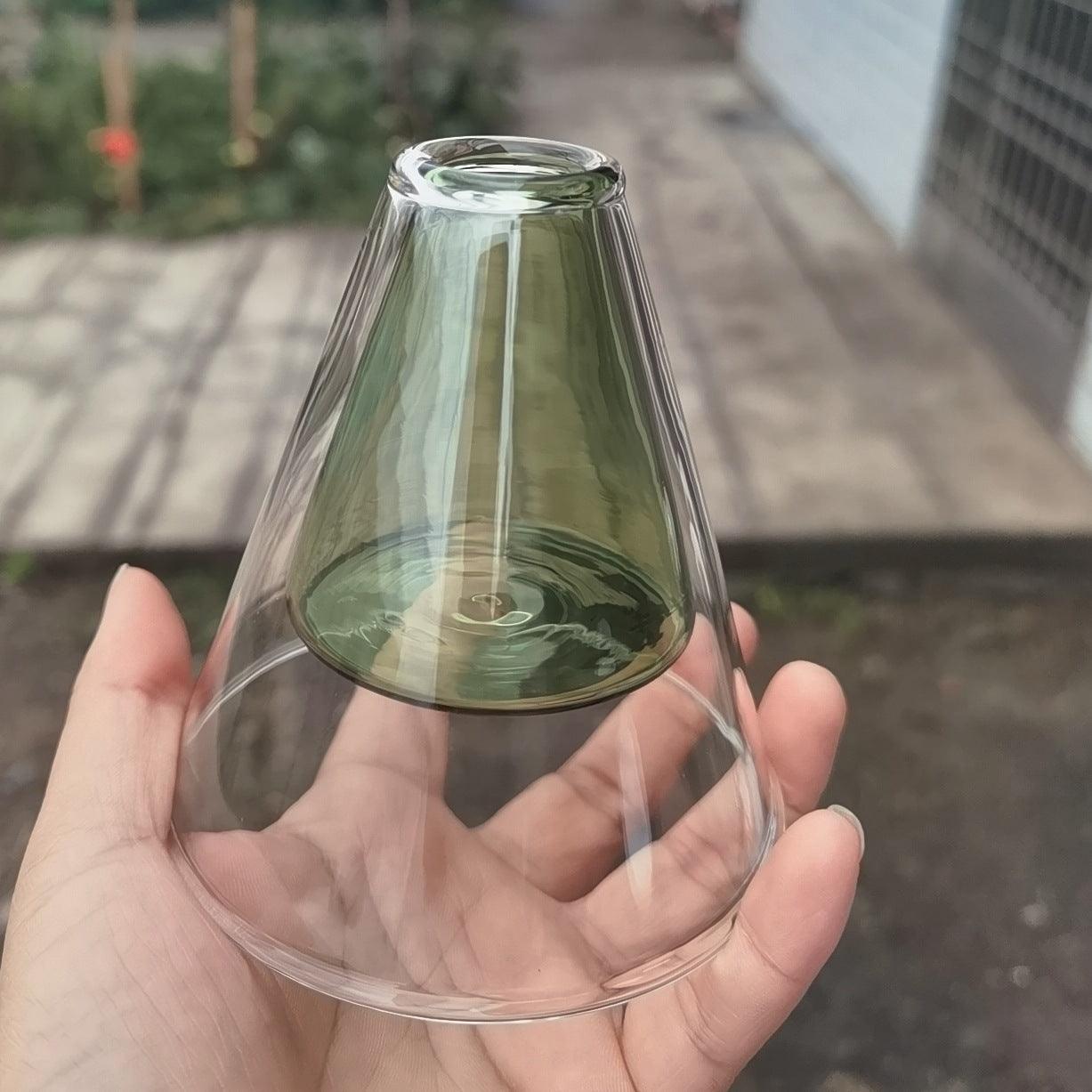 Scented Glass Bottle Simple Unprinted Vase - Pacisia