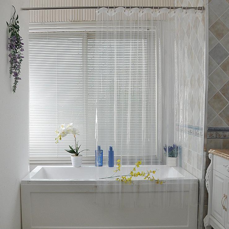 Semi-permeable Bathroom Shower Curtain Window Cloth - Pacisia