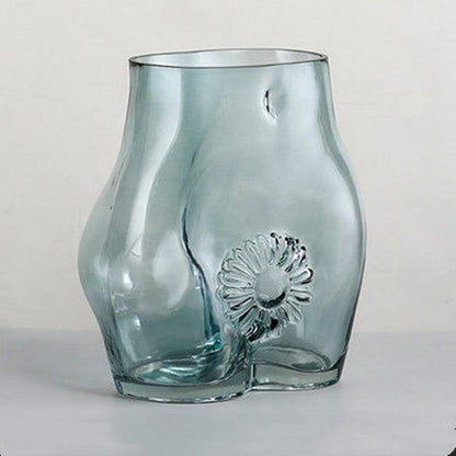 Shape Creative Glass Vase Decoration Living Room Vase - Pacisia