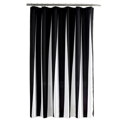 Shower Curtain Black And White Keys Printing - Pacisia