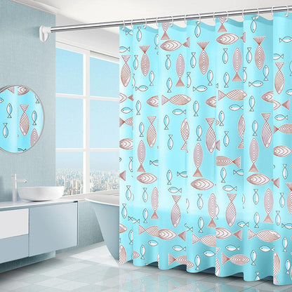 Shower Curtain Partition Curtain Door Curtain Square Shower Curtain - Pacisia