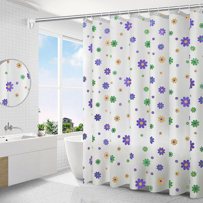 Shower Curtain Partition Curtain Door Curtain Square Shower Curtain - Pacisia