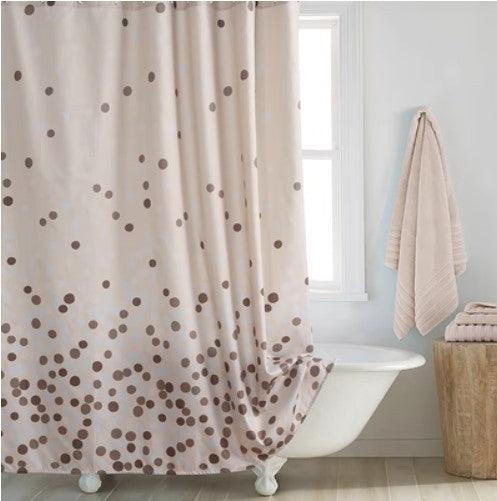 Shower Curtain Polyester Thickened Waterproof Partition Wet And Dry Separation - Pacisia