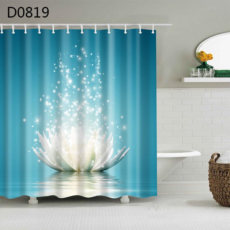 Shower Curtain Waterproof Thickened Bathroom Curtain - Pacisia