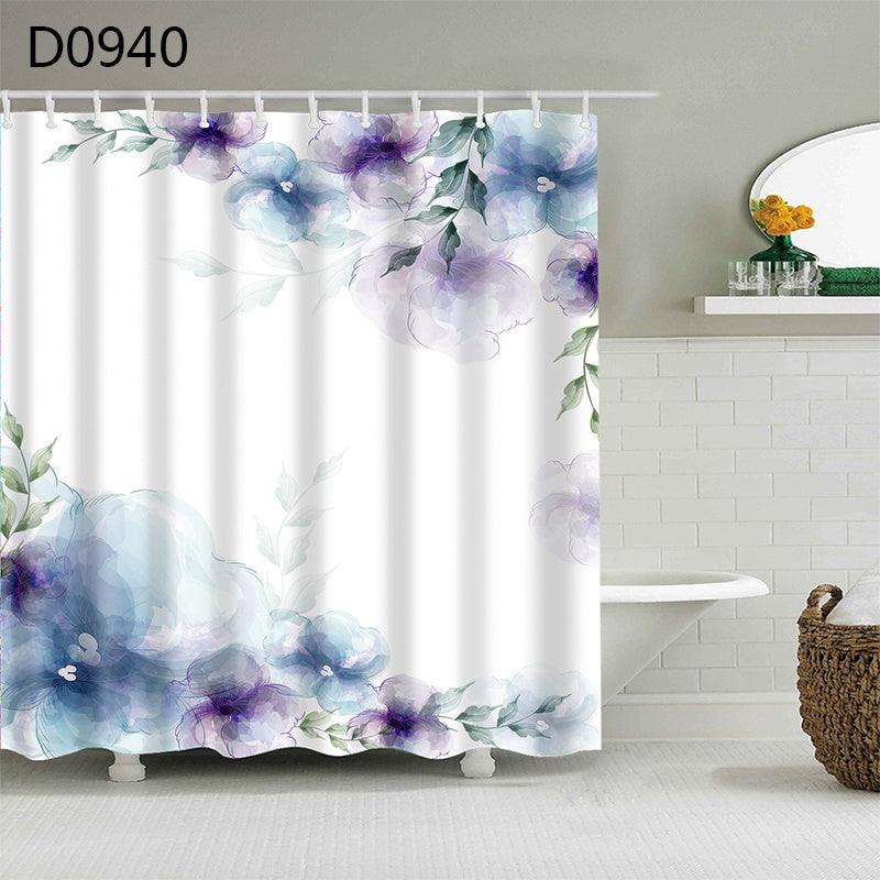 Shower Curtain Waterproof Thickened Bathroom Curtain - Pacisia