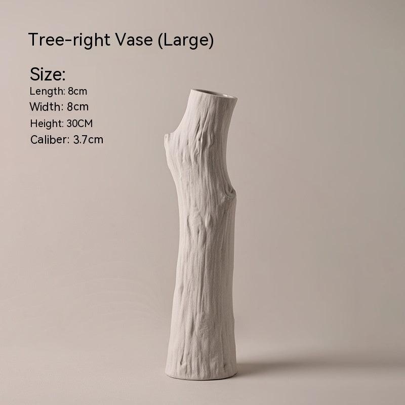 Silent Style Ceramic Vase Flower Arrangement Creative - Pacisia