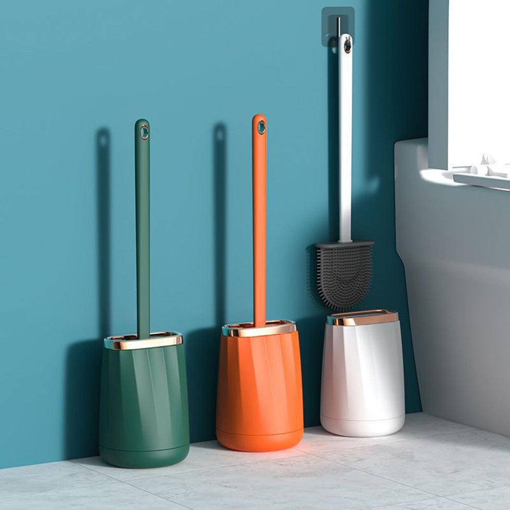 Silicone Toilet Brush Wall Hanging Home Without Dead Ends - Pacisia