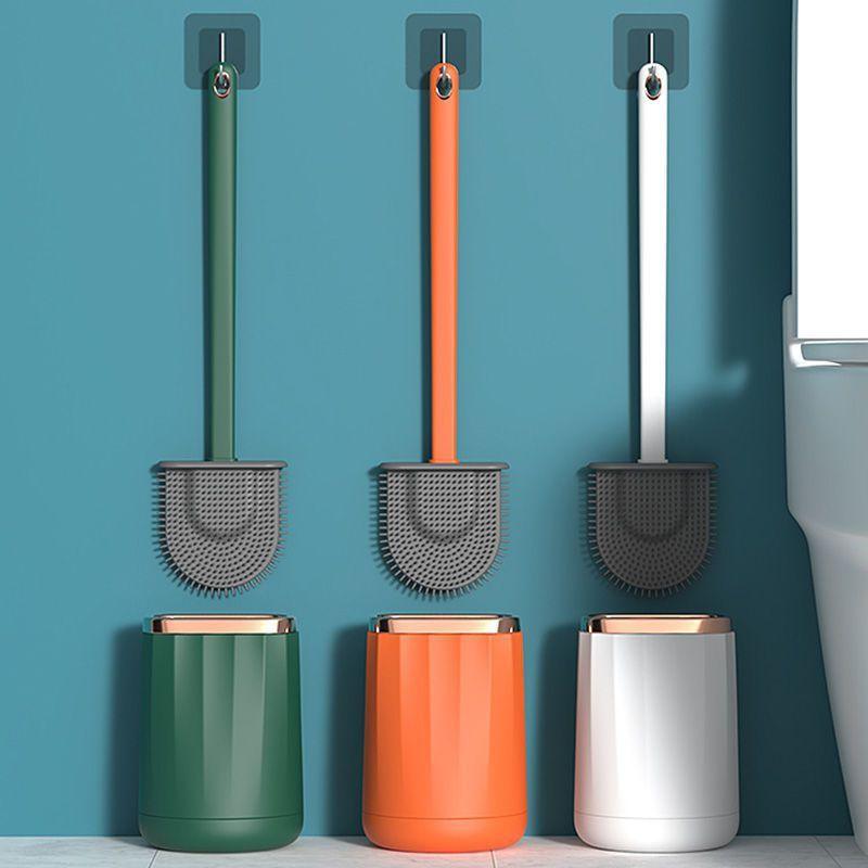 Silicone Toilet Brush Wall Hanging Home Without Dead Ends - Pacisia