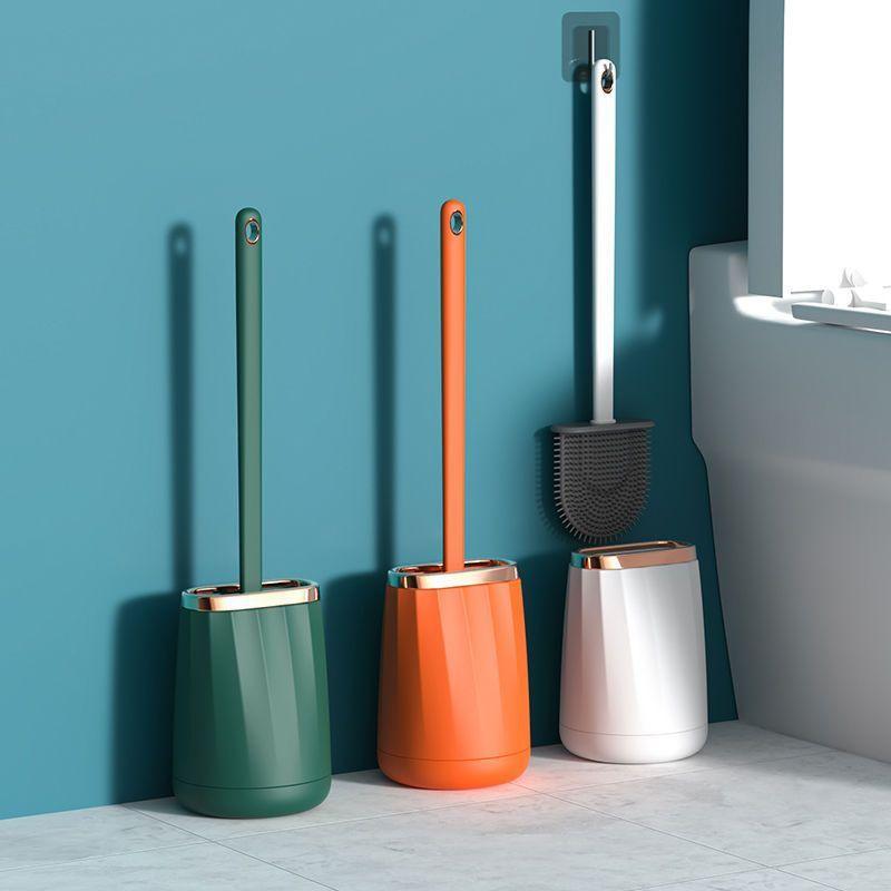 Silicone Toilet Brush Wall Hanging Home Without Dead Ends - Pacisia