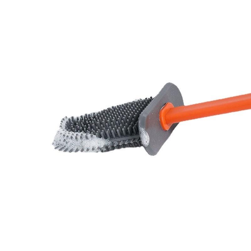 Silicone Toilet Brush Wall Hanging Home Without Dead Ends - Pacisia