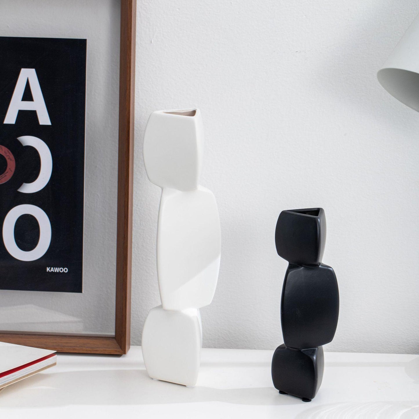 Simple And Creative Handicrafts Ceramic Ornaments Nordic Home Decoration Vase - Pacisia