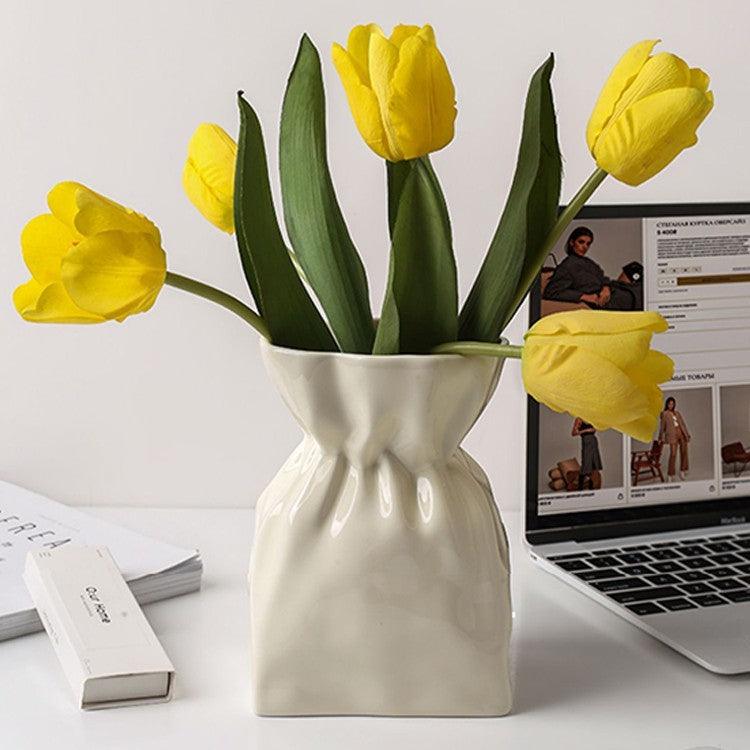 Simple And Fashionable Ceramic Vase - Pacisia