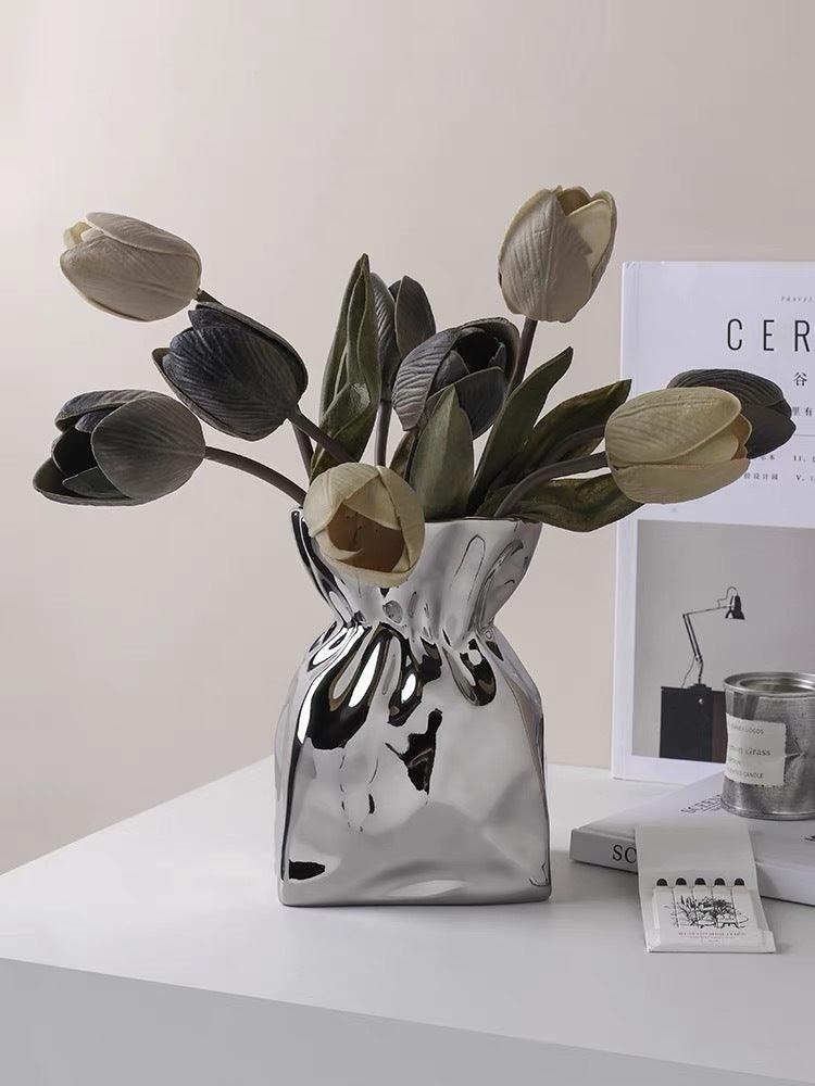 Simple And Fashionable Ceramic Vase - Pacisia