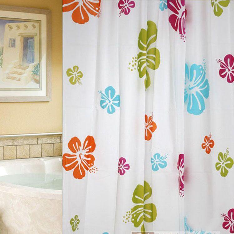 Simple Bathroom Waterproof Partition Shower Curtain - Pacisia