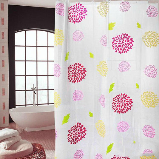 Simple Bathroom Waterproof Partition Shower Curtain - Pacisia