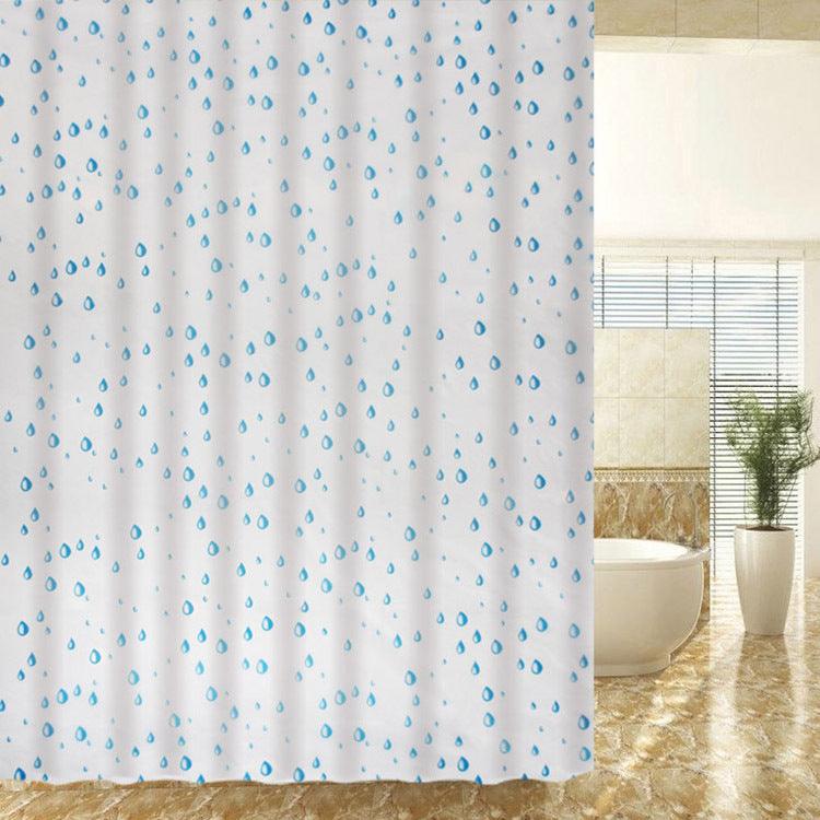 Simple Bathroom Waterproof Partition Shower Curtain - Pacisia