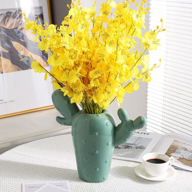 Simple Ceramic Vase Living Room Bedroom Decorative Ornaments - Pacisia