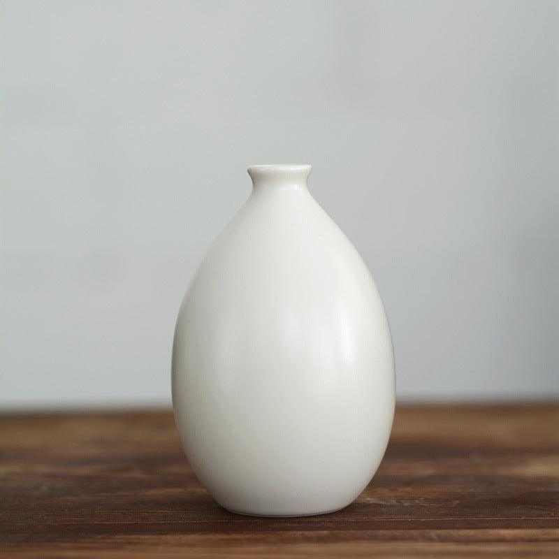 Simple Ceramic Vase Modern Nordic Creative Chinese Ornaments - Pacisia